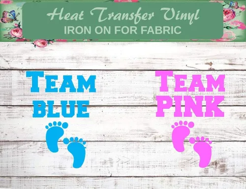 Baby Reveal, Iron On, Team Blue, Team Pink, Team Pink Shirt, Team Blue Shirt, Sex Reveal, Team Boy, Team Girl, Boy or Girl Reveal Party, Team