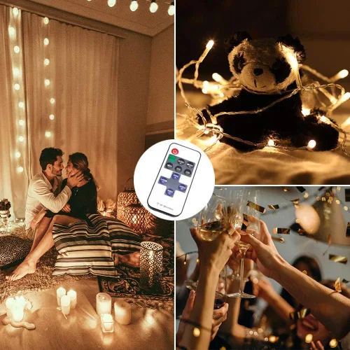 Vista 6 de Mini control remoto inalámbrico RF para tira de luces LED de un solo color 3528 5050, control remoto inalámbrico con conector de CC, atenuador RF