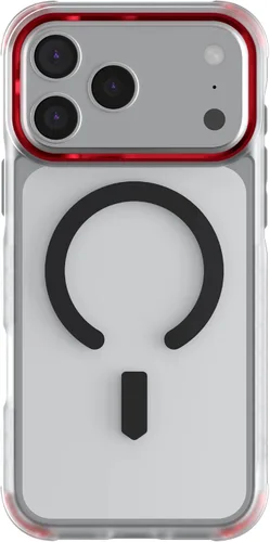Vista 131 de Ghostek Covert Clear - Funda transparente para iPhone 15 Plus, silicona a prueba de golpes, compatible con accesorios Apple MagSafe, funda Negro