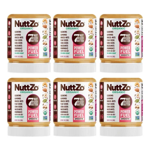Vista 11 de NuttZo Mantequilla de 7 Nueces y Semillas de Especias de Calabaza Power Fuel, Edición de Temporada, Hecho con Anacardos, Almendras, Nueces