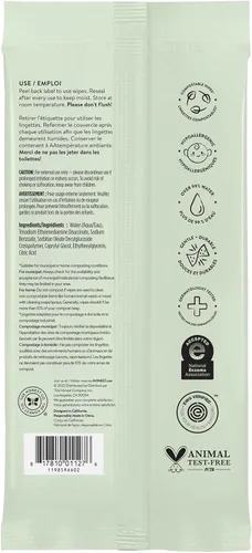 Vista 8 de The Honest Company Clean Conscious Toallitas multiusos Hipoalergénicas + sin fragancia para piel sensible Más del 99% de agua, compostables, a
