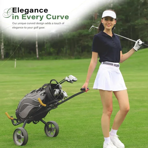 Vista 5 de UNIHIMAL Bolsa de carrito de golf con divisor de 14 vías, amplio espacio de almacenamiento, bolsa de golf para hombre con asas y soporte