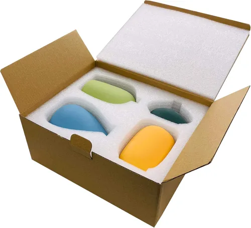 Vista 7 de Jarrón decorativo pequeño de cerámica, juego de 4 jarrones de flores