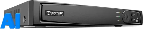 Anpviz AI 12MP 8CH POE NVR (12MP/8MP/6MP/5MP/4MP) Grabador de video de red inteligente AI POE - Soporta hasta 8 cámaras POE de 12 MP, alimentación a