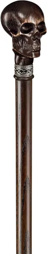 Vista 8 de Asterom Bastón de Calavera - Hecho a Mano - Bastón de Calavera Bastón Gótico de Vampiro Bastones de Calavera para Hombres, Bastón Steampunk