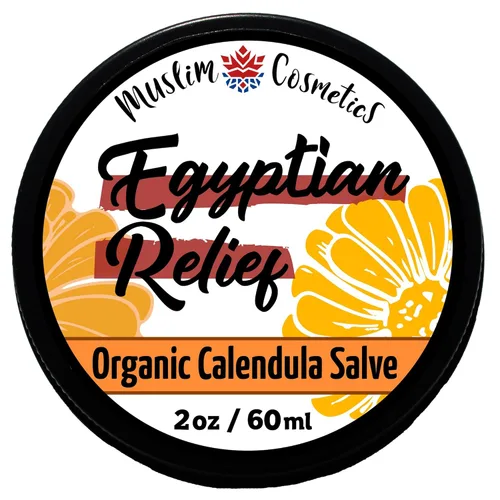 Organic Calendula Salve | All purpose balm | 100% Pure & Natural cold extracted Egyptian Calendula | Pet safe || Made in Canada - Muslim Cosmetics -