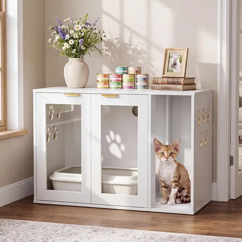Vista 10 de EasyCom 39,4" grandes muebles automáticos del recinto de la caja