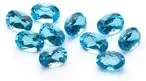 Vista 3 de Mysticdrop - Juego de 10 piedras preciosas naturales ovaladas (0.236 x 0.157in, calidad AAA)