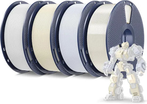 Vista 69 de SUNLU - Filamento PLA Plus 1.75mm Negro 1KG, Filamento para impresora 3D enrollado cuidadosamente 1.75mm, PLA+ 1000g, precisión dimensional de +