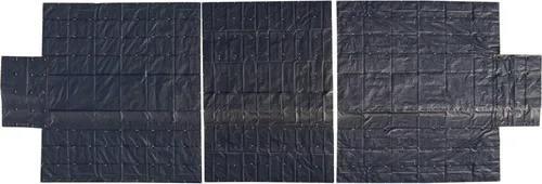 US Cargo Control Lona de madera ligera de 3 piezas, material impermeable de poliéster recubierto de PVC de 14 onzas, protección duradera para tu