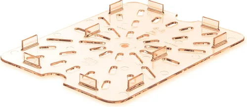 Carlisle FoodService Products 1043513 StorPlus Estante de drenaje de alto calor, tamaño medio, ámbar