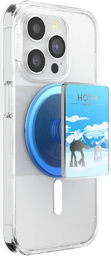 Vista 19 de PopSockets - Empuñadura para teléfono con soporte expandible, adhesivo, StarWars, PopSockets lindos - Baby Yoda Pod (Brillo)