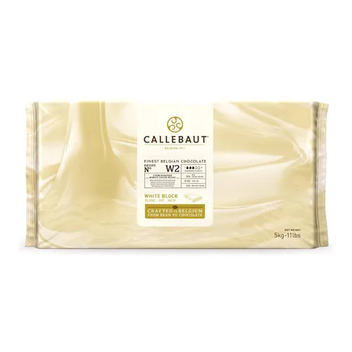 Callebaut Chocolate blanco para hornear - 11 libras (11 libras) (11 libras)