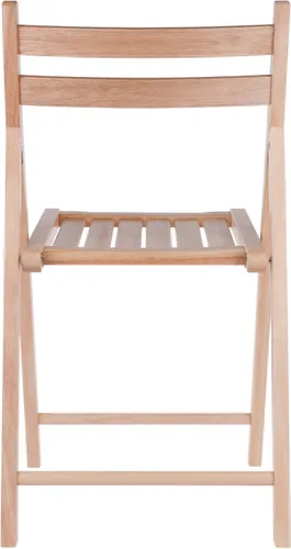 Vista 8 de Winsome Robin Folding Chair Set, No assembly, Natural, Set of 4