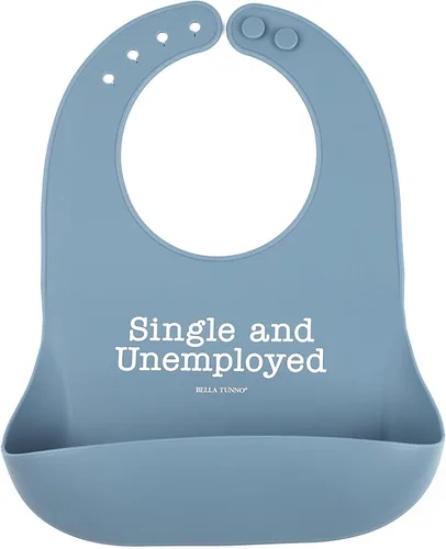 Vista 29 de Babero para bebés para comer de Bella Tunno, babero de silicona impermeable con gran atrapaalimentos, ajuste ajustable para bebés de 4 a 12 meses