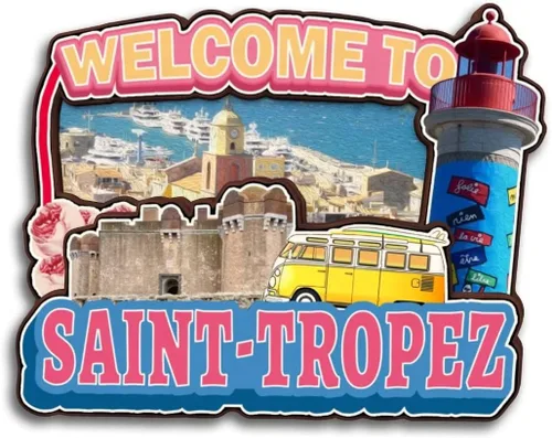 Vista 23 de Toulon Provence-Alpes-Cote d'Azur Francia - Imán para nevera Colección de madera 3D Madera hecha a mano recuerdos de la ciudad de viaje, imán