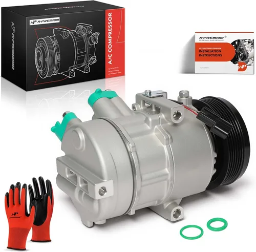 Vista 10 de A-Premium Compresor de aire acondicionado con embrague compatible con Hyundai Tucson 2.0L 2016-2017, con compresor DVE16