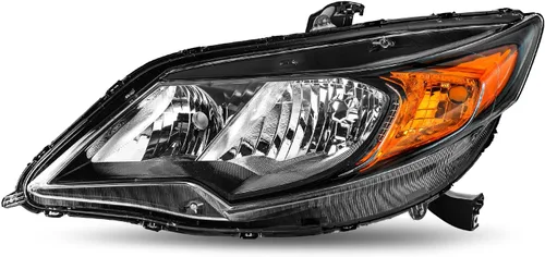 Vista 9 de JSBOYAT Reemplazo del conjunto de faros para Honda Civic Coupe 2014-2015 de 2 puertas estilo OE (L+R)