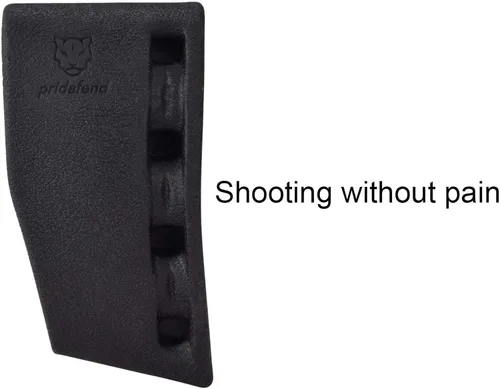 Vista 6 de Pridefend Almohadilla de reducción de retroceso de goma de látex sintético para opciones de tamaño de rifle y escopeta
