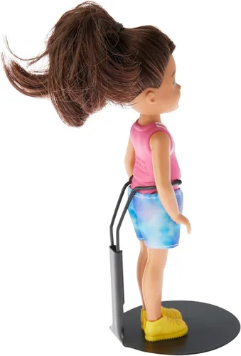 Vista 5 de Plymor DSP-25B Black Adjustable Action Figure Stand, fits 4.5, 5, and 5.5 inch Action Figures, Waist is 1" - 1.5" Wide, 3" - 3.5" Around