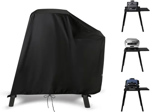 Vista 14 de Cubierta de parrilla de carbón estilo parque para Toriexon, fundas impermeables para parrilla de parque para barbacoa comercial y al aire libre