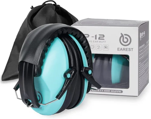Vista 24 de Orejeras de protección, orejeras de seguridad con reducción de ruido, orejeras de disparo, NRR de 20 dB, protectores de oídos para adultos y niños