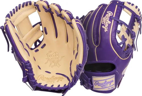 Vista 29 de Rawlings Guante de béisbol Heart of The Hide Encaje tradicional Tamaños 11.25" - 12.75" Múltiples estilos