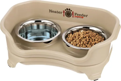 Vista 32 de Neater Feeder Express Cuencos para Perros a Prueba de Desorden Elevados para Razas Medianas y Grandes – Fabricado en EE. UU. – Comedero Lento