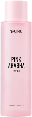 NACIFIC Pink AHA BHA Toner Extracto de sandía, resplandor, hidratante, ácido hialurónico, 5.1 fl oz, 5.07 fl.oz