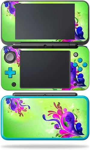 Vista 18 de MightySkins Skin compatible con Nintendo 2DS XL - Negro abstracto Funda protectora de vinilo duradera y única Fácil de aplicar, quitar y cambiar
