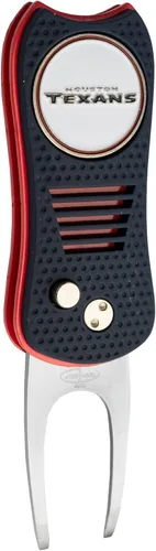 Vista 12 de Team Golf NFL Switchblade Herramienta de Divot con Marcador de Pelota Magnético de Doble Cara, Cuenta con Diseño Patentado de Una Sola Punta, Causa
