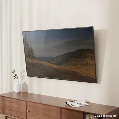 Vista 5 de Mount-It! Soporte de pared XXL resistente para televisores extra grandes, soporte de TV inclinable, VESA máximo de 900 x 600, soporta hasta 264
