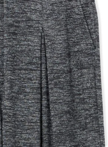 Vista 6 de Daily Ritual Pantalón de pierna ancha plisado de punto acogedor para mujer