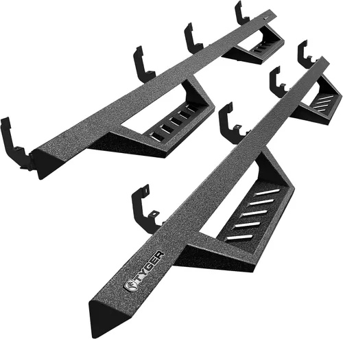 Vista 10 de Tyger Auto LanderX - Estribos laterales compatibles con Chevy Silverado GMC Sierra 1500 2019-2026; 2020-2026 2500 3500HD Cabina doble