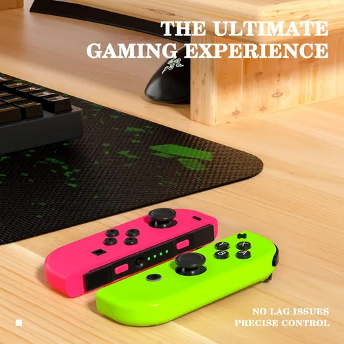 Vista 7 de FRGDOT Joycon Controller for Switch,Joy Cons for Switch Controllers,Left Right Wireless Remote Replacement for Switch Joycons Support Dual