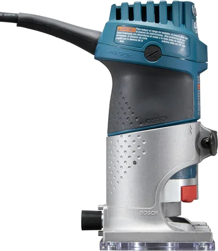Vista 4 de BOSCH PR20EVS Colt - Router de palma de velocidad variable de 1.0 HP - Motor de 5.6 amperios, arranque suave, circuito de respuesta constante