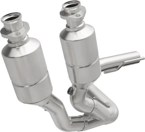 MagnaFlow 24507 - Catalizador grande de acero inoxidable de ajuste directo