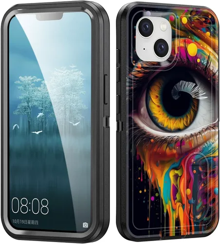 Vista 66 de Funda para iPhone Air con soporte integrado, a prueba de golpes, polvo y caídas, 3 capas, grado militar, funda protectora para iPhone Air de 6.5