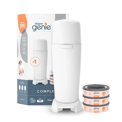 Vista 13 de Cubeta contenedora pañales sucios con tecnología antiolor Playtex, de Diaper Genie, Blanco