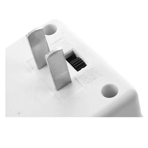 Vista 5 de SINGWAY 100W 110V/120V a 220V/240V Step-Up&Down convertidor de voltaje transformador de viaje blanco