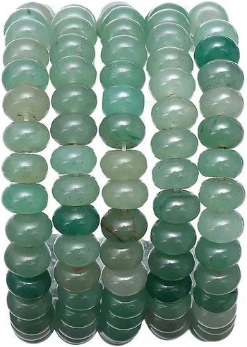 Vista 46 de Cuentas de piedra natural africana de turquesa faceted rondelle 3x4mm semipreciosas sueltas para hacer joyas 38cm