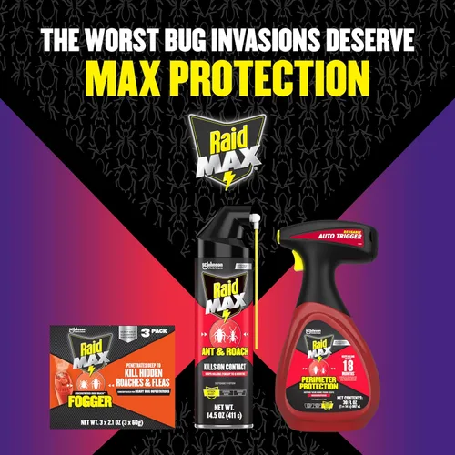 Vista 8 de Raid Max Spray para Hormigas y Cucarachas (14.5 OZ, Paquete - 1)