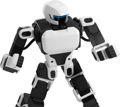 Vista 5 de Robosen Interstellar Scout K1 el mejor regalo de robot para niños y entusiastas de la tecnología, con control de voz, 17 servomotores e integración