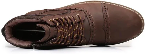 Vista 4 de Arkbird Mens Chelsea Boots, Stylish and Comfort Leather Chukka Ankle Boots with Zipper