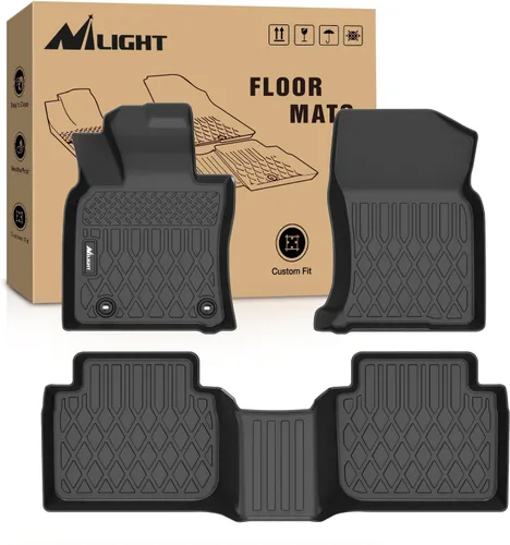 Vista 15 de Nilight Alfombrillas de TPE para Toyota Avalon 2013 2014 2015 2016 2017 2018 para todo tipo de clima, ajuste personalizado, forros de piso