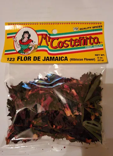 Mi Costenita Flor De Jamaica (Flor de Hibisco, 2 unidades)