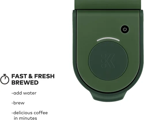 Vista 8 de Keurig K-Mini CoffeeFeer, Brewer Single Sirve K-Cup POD Coffee, de 6 a 12 oz. Tamaños de preparación, negro K-mini negro
