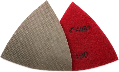 Vista 7 de Z-Lion Almohadillas de lijado triangulares de diamante para herramientas oscilantes (4 unidslote)