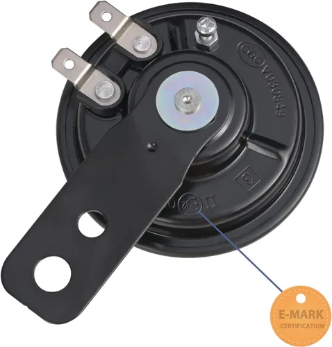 Vista 3 de WHALETAIL Bocina de motocicleta impermeable para motocicleta, altavoz universal para coche, 12 V, mini bocina de aire para bicicleta, scooter, ATV