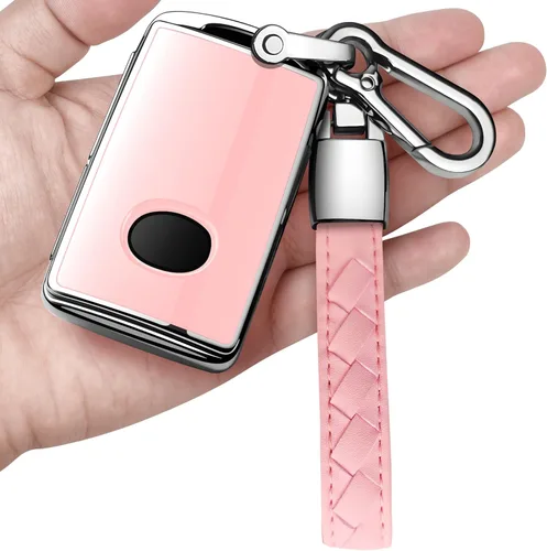 Vista 8 de Sindeda Funda para Llavero Mazda con Llavero Estuche de Llave Carcasa de Llave Protección Completa de 360 Grados Compatible con Mazda 3 2019-2025